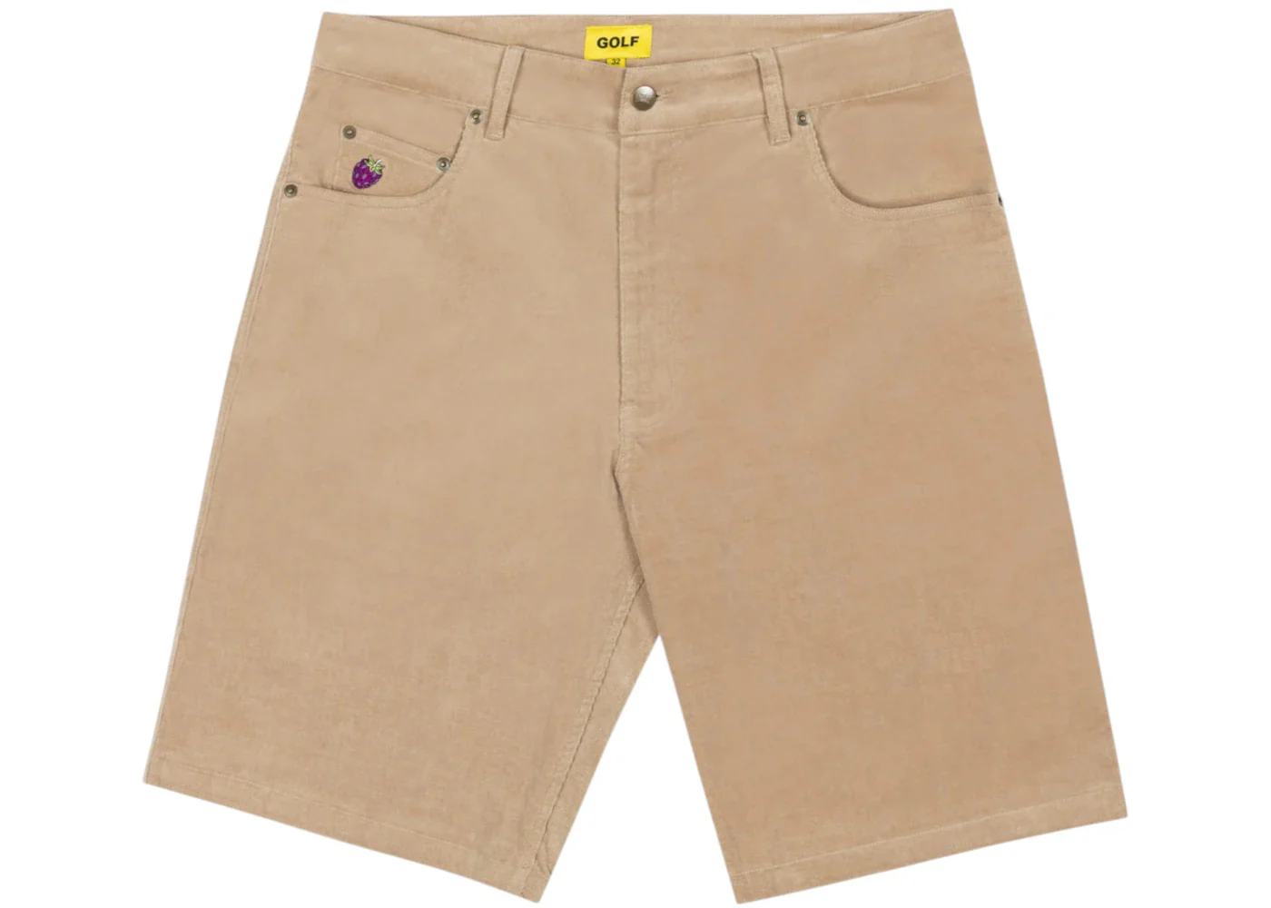Golf Wang Tyler The Creator Blackberry Cord Short Brown