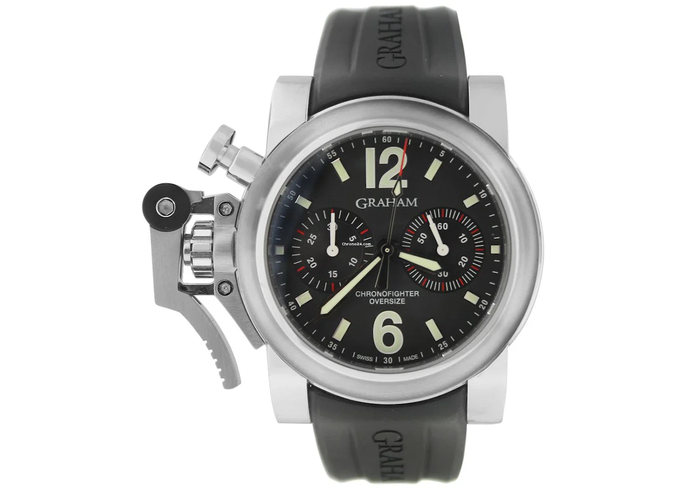 Graham Chronofighter Oversize Classic Full Black 2OVAS.B02A.K10B