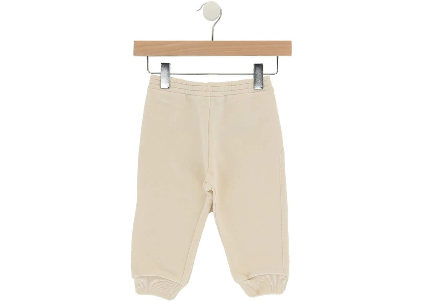 Gucci Embroidered Logo Sweatpants White