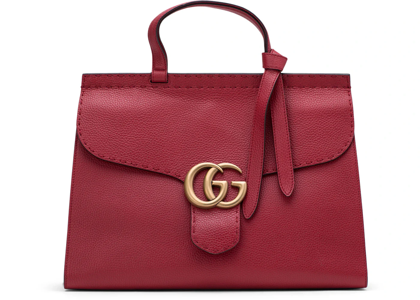 Gucci GG Marmont Top Handle Medium Red