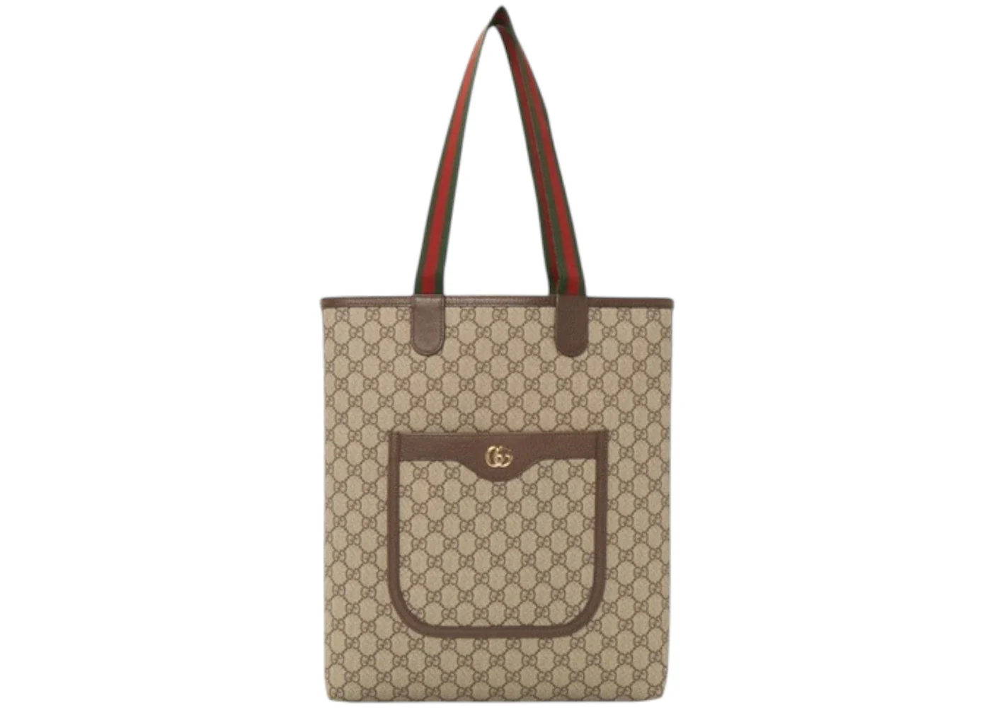 Gucci Ophidia GG Supreme Canvas Small Tote Beige/Ebony