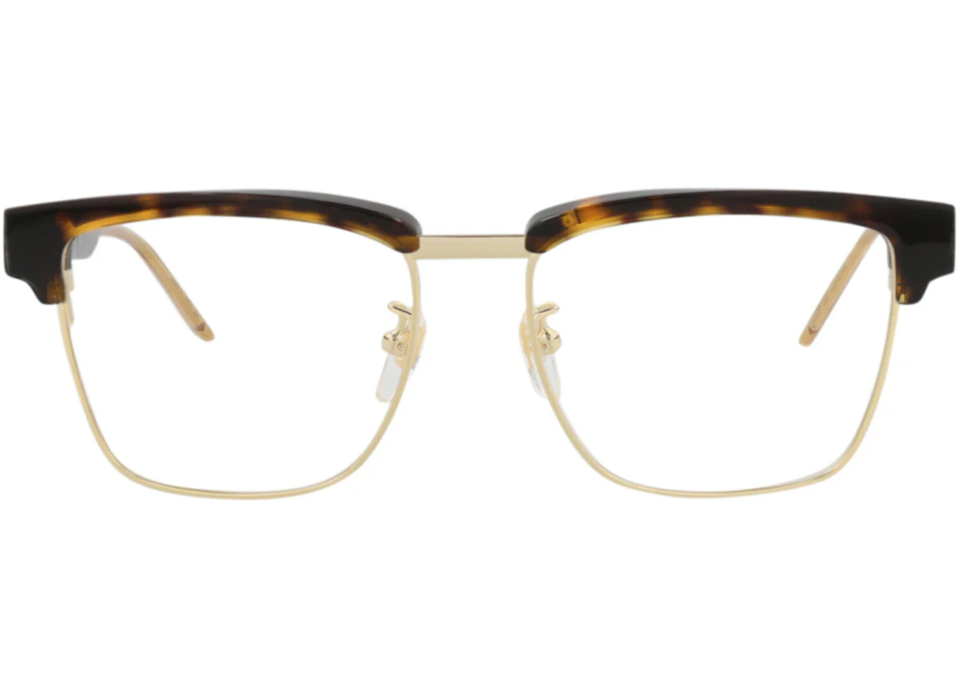 Gucci Square-Frame Acetate Optical Frames Havana Havana Transparent (GG0605O-30008100-002)
