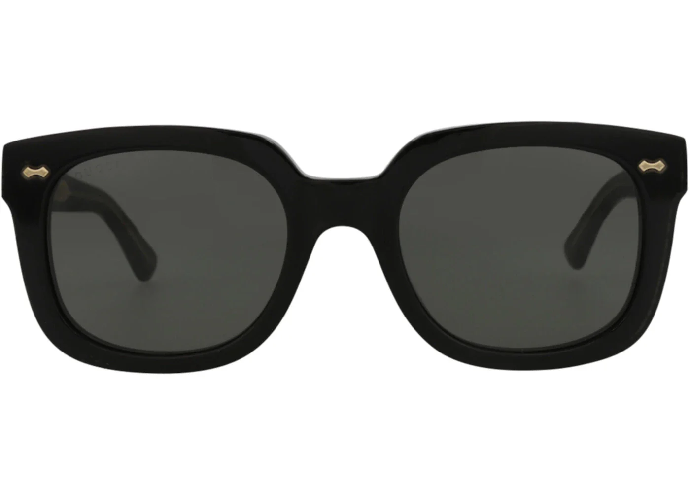 Gucci Square-Frame Acetate Sunglasses Black Black Grey (GG0912S-30010538-001)