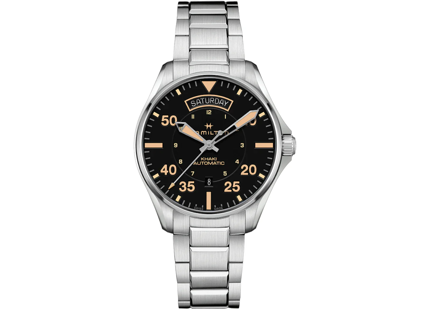 Hamilton Khaki Aviation Day Date Auto H64645131