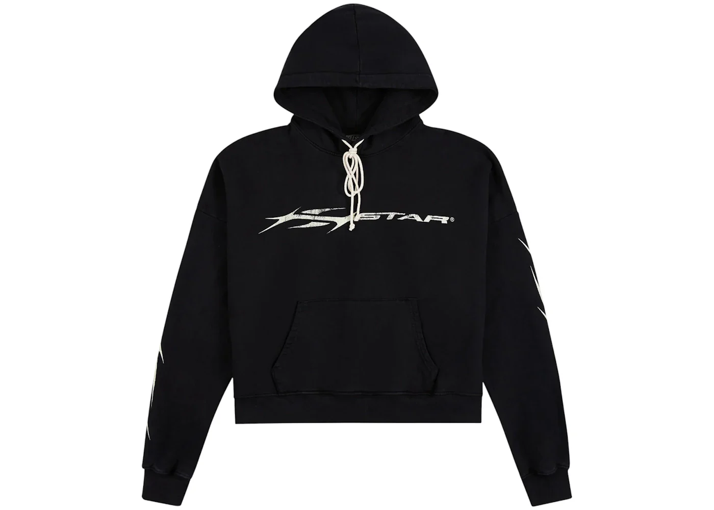 Hellstar Flame Hoodie Black