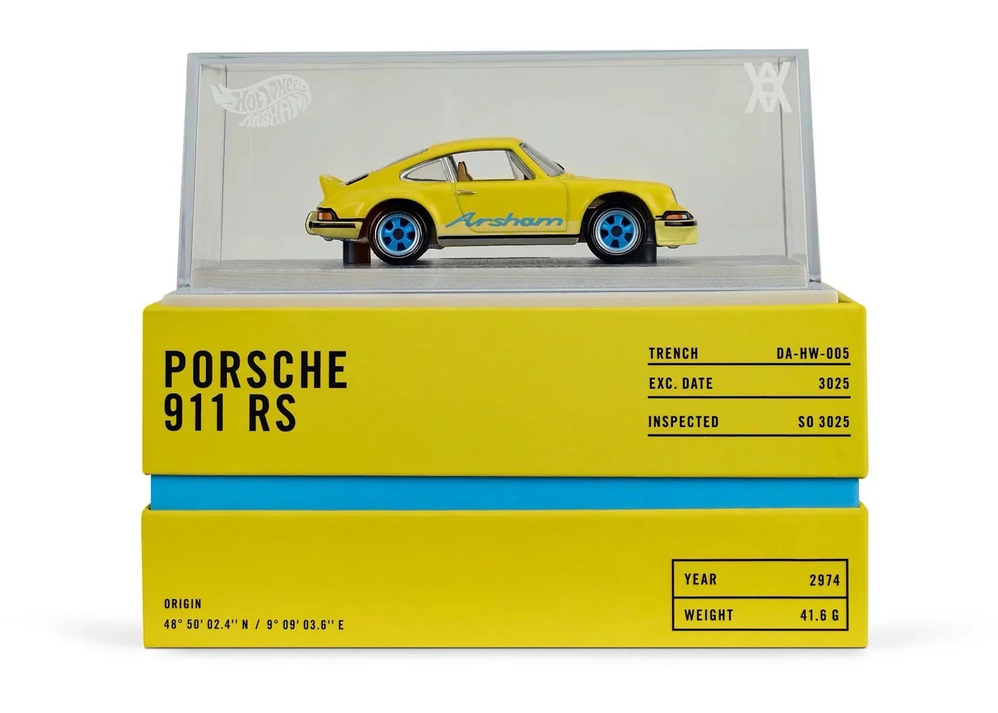 Hot Wheels x Daniel Arsham 1973 Porsche 911 RSA