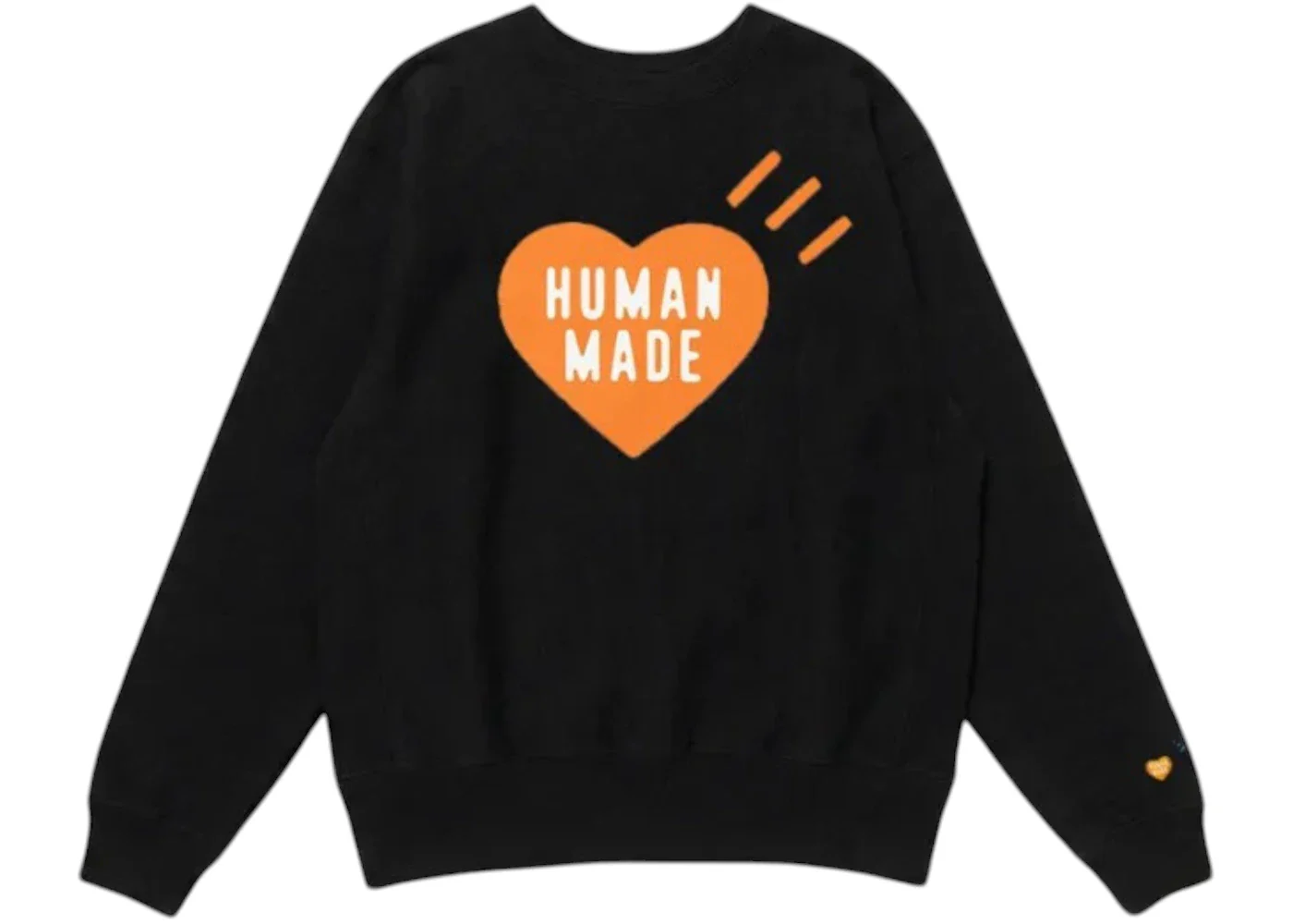 Human Made Stores Exclusive Heart Shibuya Parco Sweatshirt Black