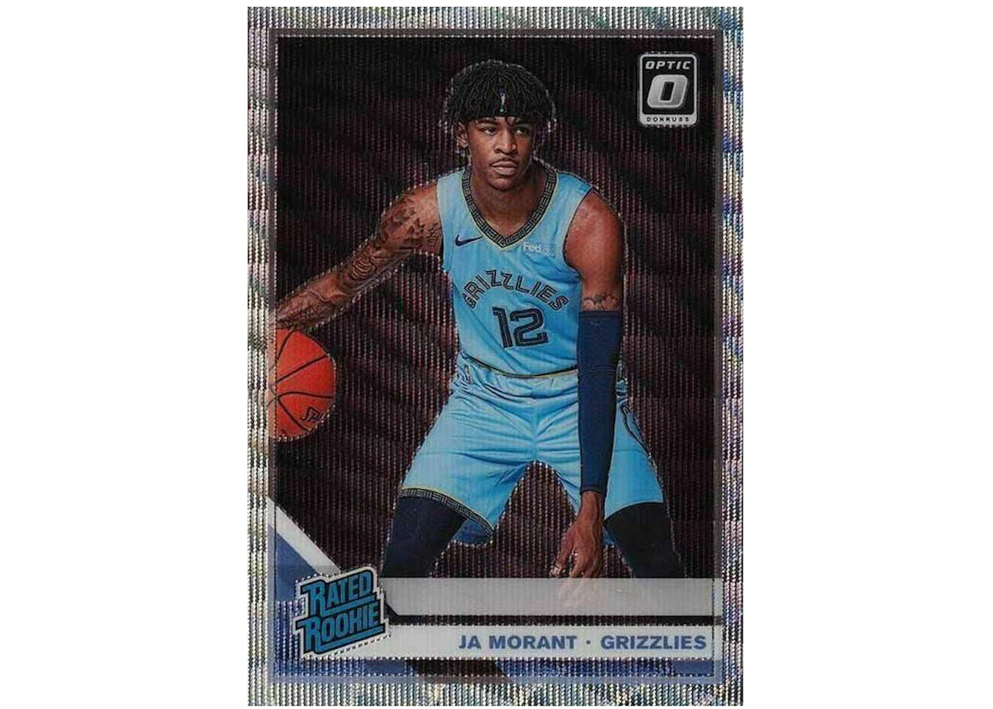 Ja Morant 2019 Panini Donruss Optic Rookie Fanatics Wave #168 (Ungraded)