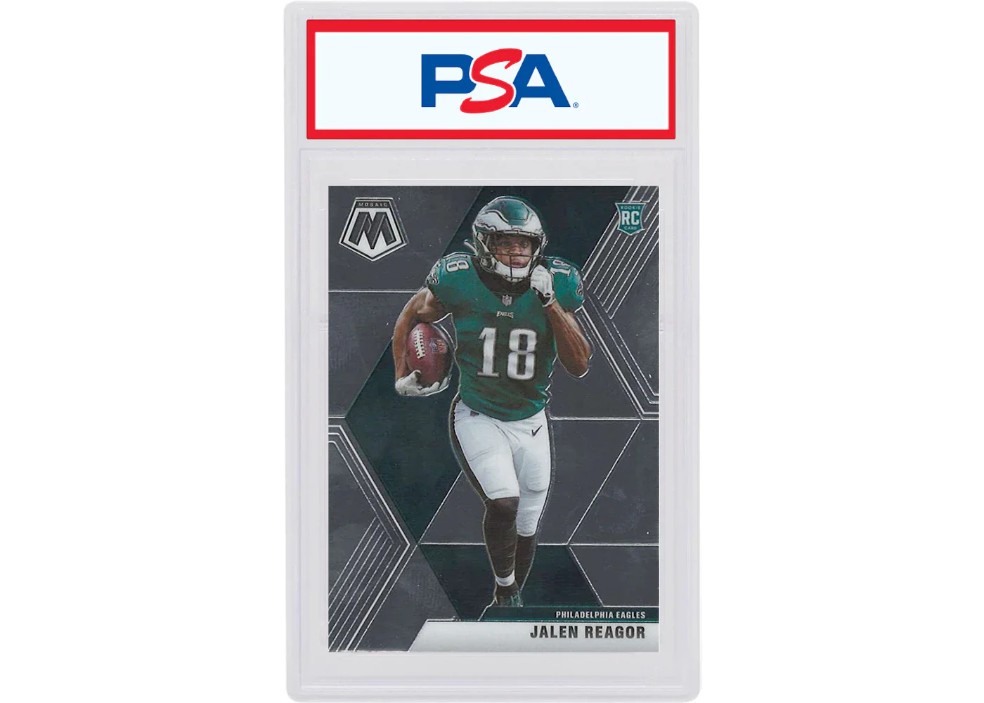 Jalen Reagor 2020 Panini Mosaic Rookie #208 (PSA or BGS Graded)