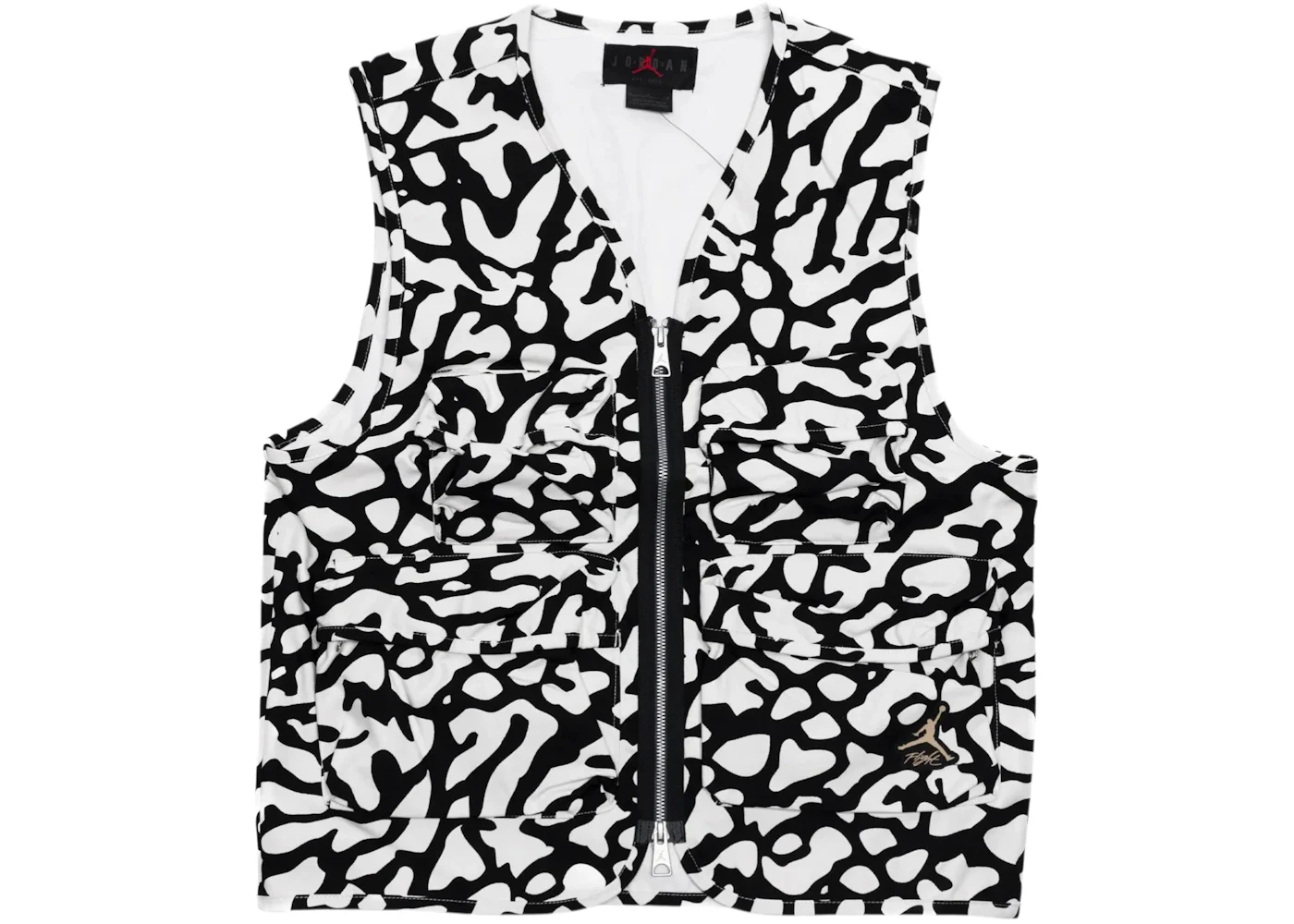 Jordan Air Heritage Flight Elephant Cement Print Vest White