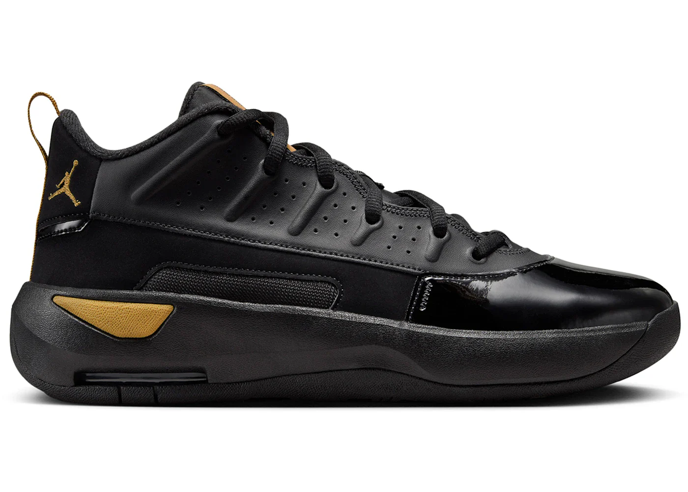 Jordan Max Aura 7 Black Metallic Gold