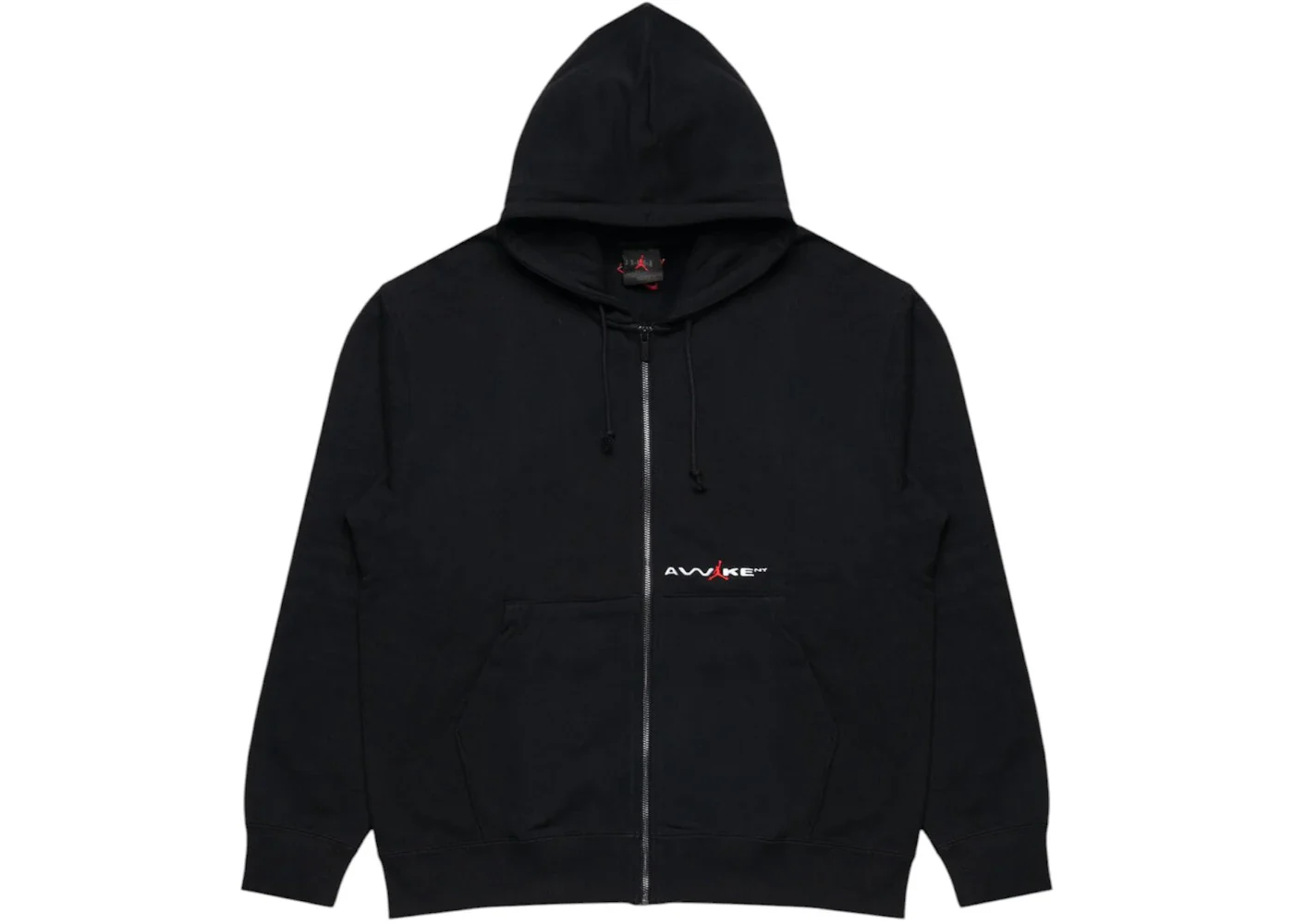 Jordan x Awake NY Full Zip Fleece Hoodie Black/University Red
