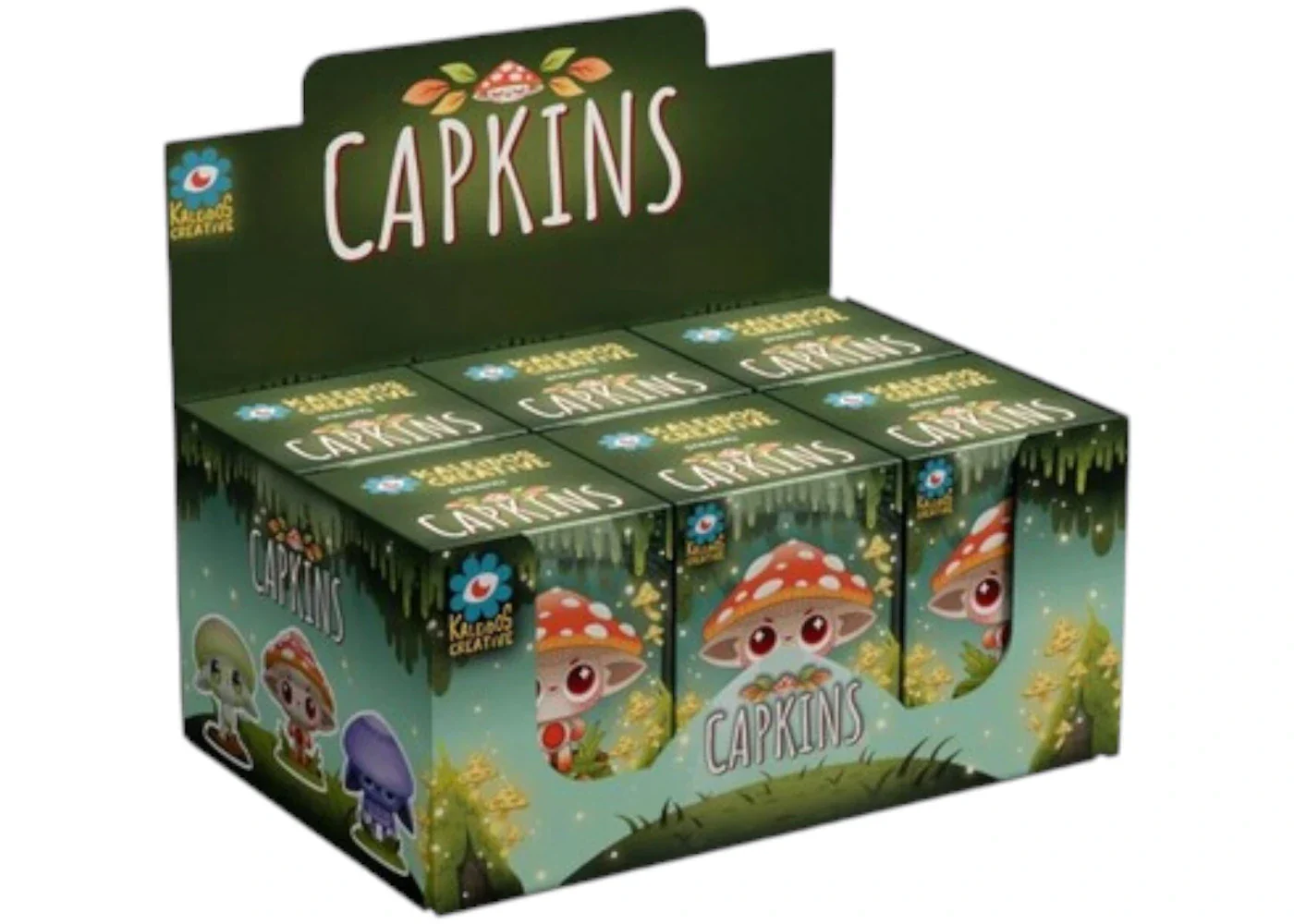 Kaleidos Creative Capkins Sealed Case (6 Blind Boxes)