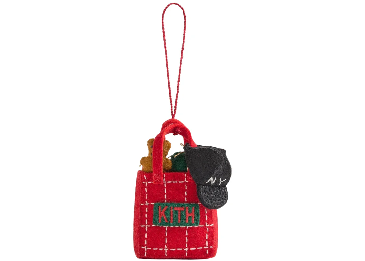 Kith Kithmas Craftspring Kithmas Shopping Bag Ornament Multicolor