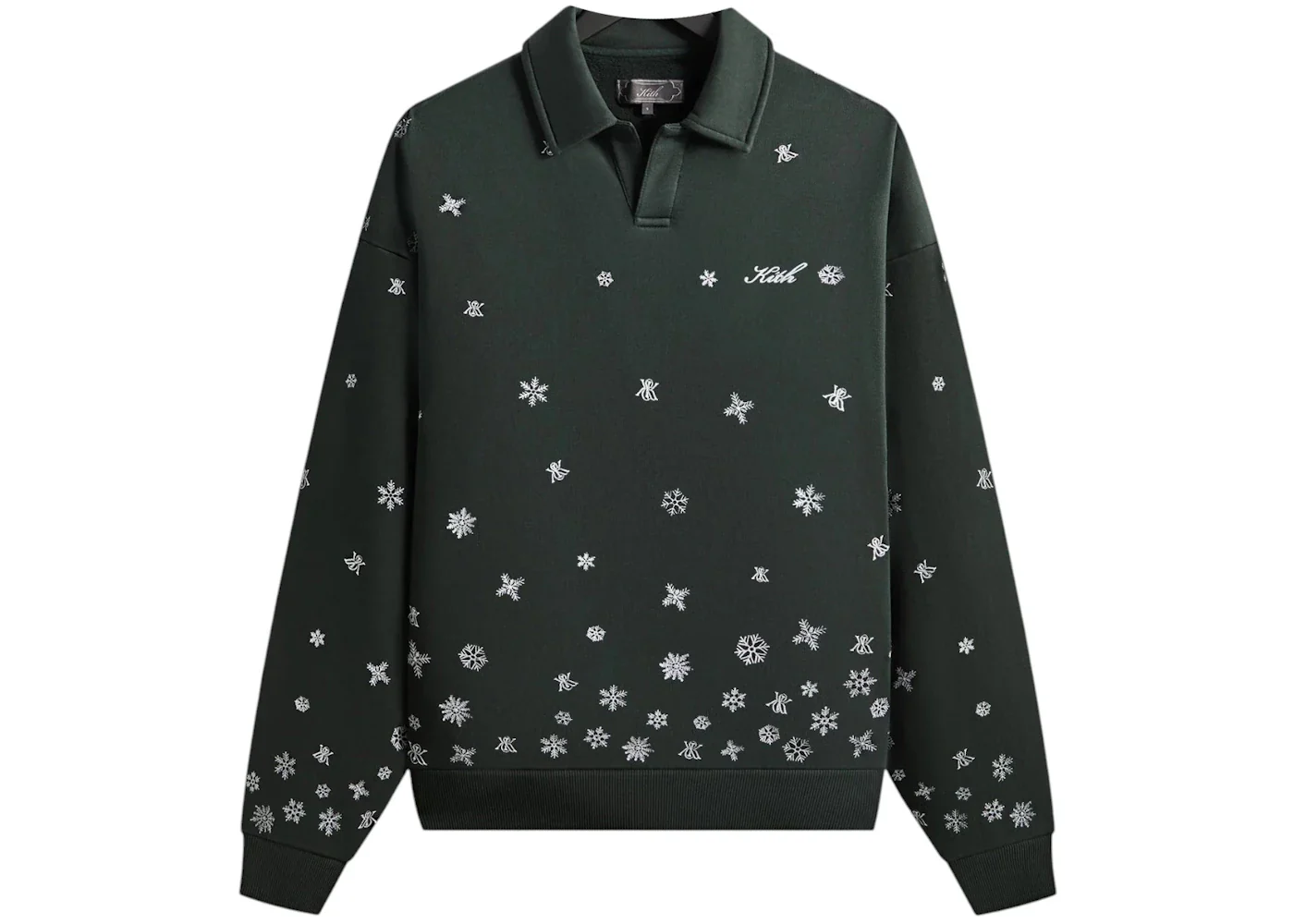 Kith Kithmas Snowflakes Nelson Rugby Pullover Stadium