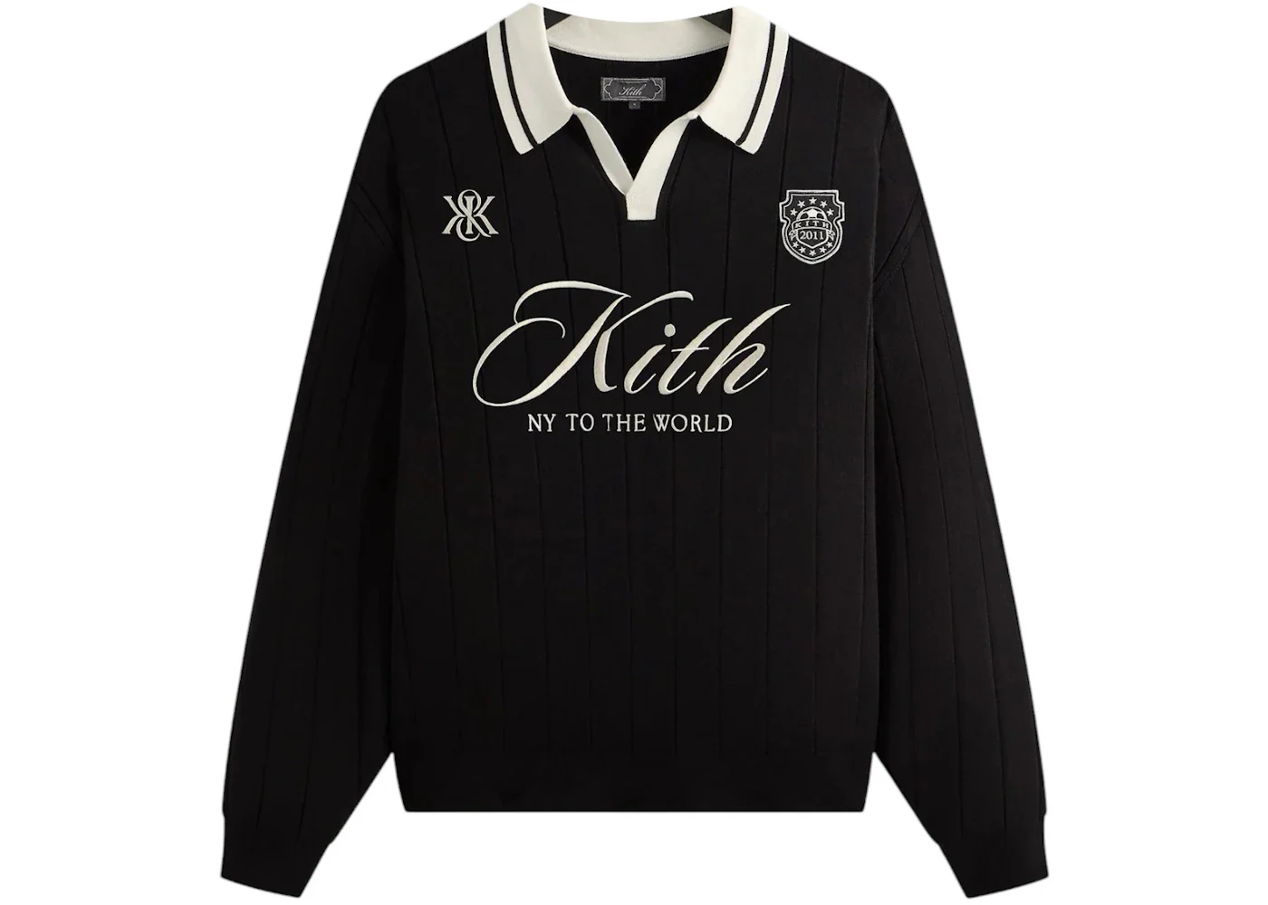 Kith Rugby Pullover Sweater Black