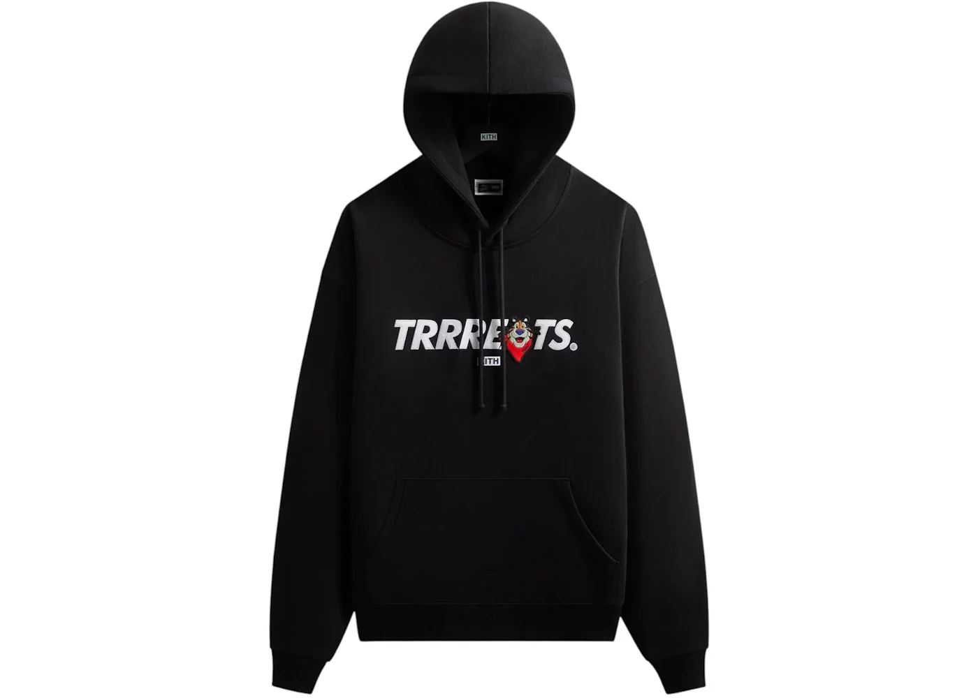 Kith Treats Kellogg’s Frosted Flakes Cereal Tony the Tiger Trrreats Nelson Hoodie Black