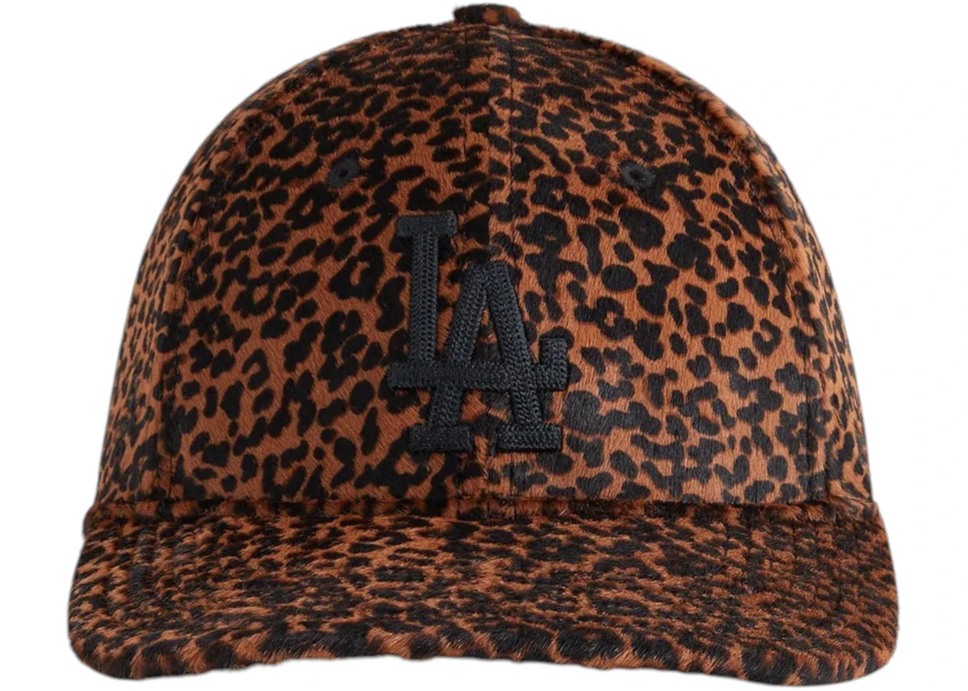 Kith x 47 Brand Los Angeles Dodgers Pony Hair Cheetah Franchise LS Cap Sanctuary