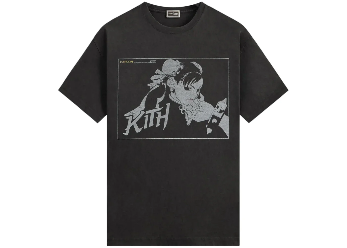 Kith x Capcom Chun Li Vintage Tee Black