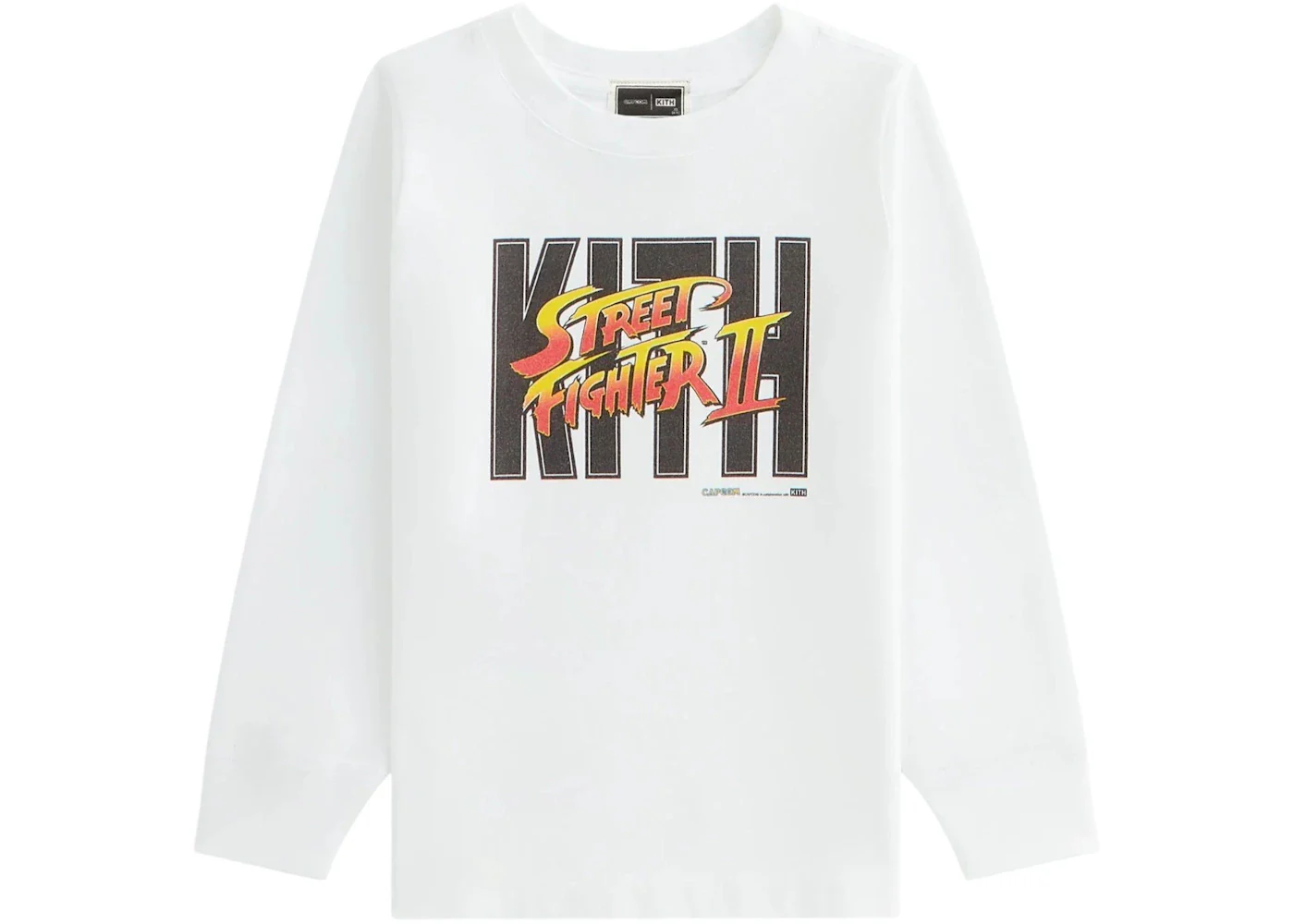 Kith x Capcom Kids Street Fighter Ultra Vintage Tee White