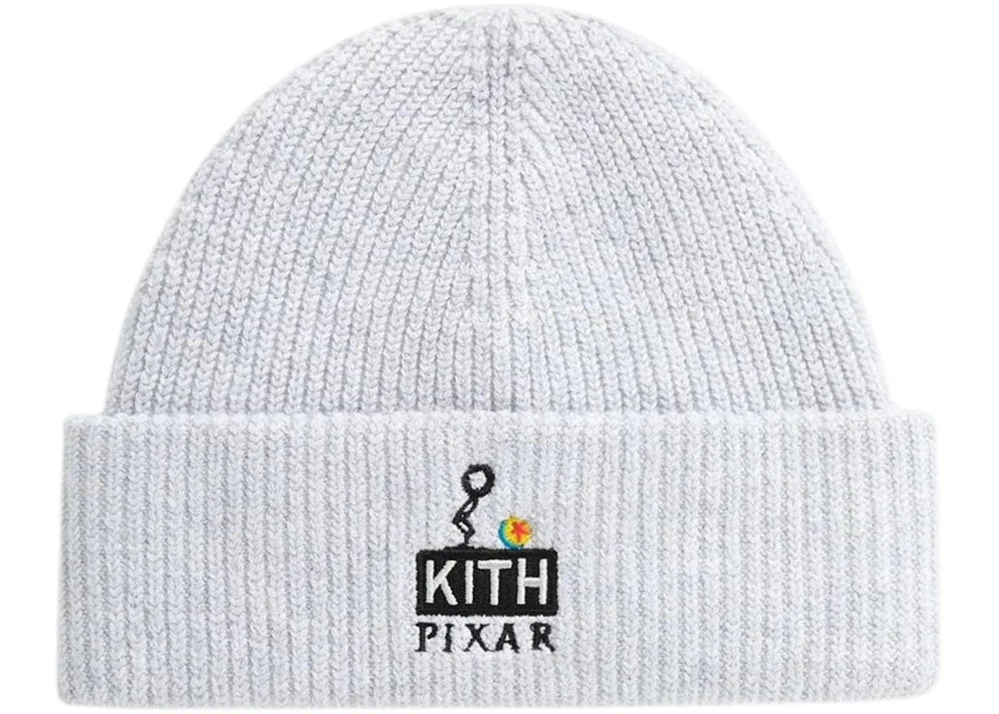 Kith x Disney Kids Pixar Mia Beanie Light Heather Grey