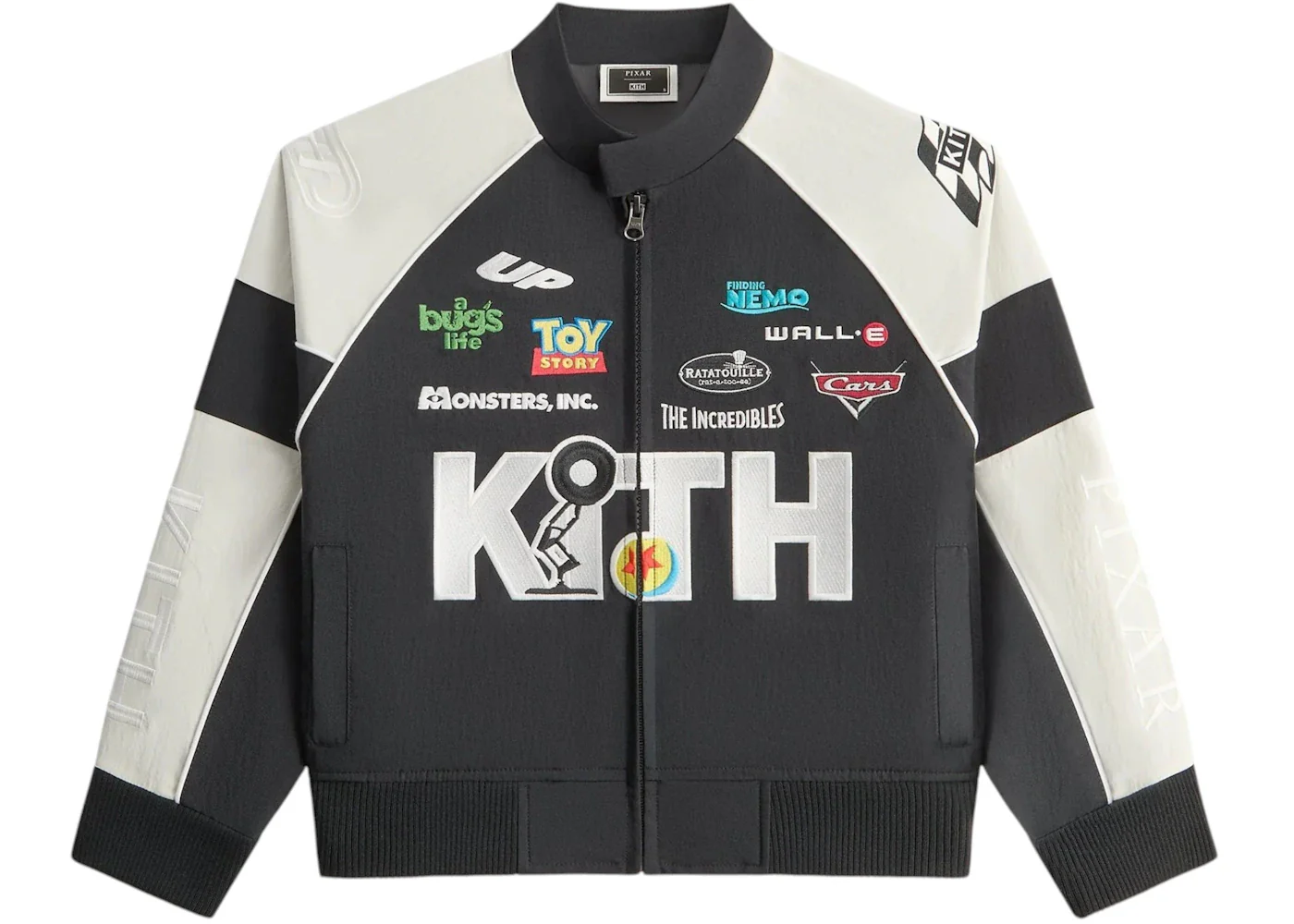 Kith x Disney Kids Pixar Racing Jacket Black
