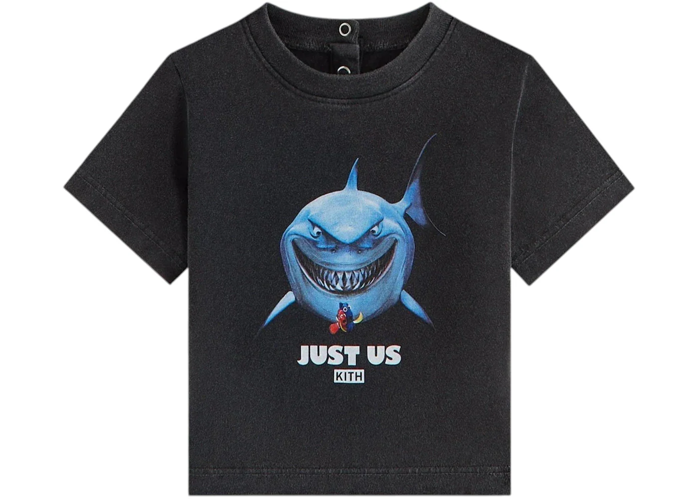 Kith x Disney Pixar Baby Finding Nemo Poster Vintage Tee Black