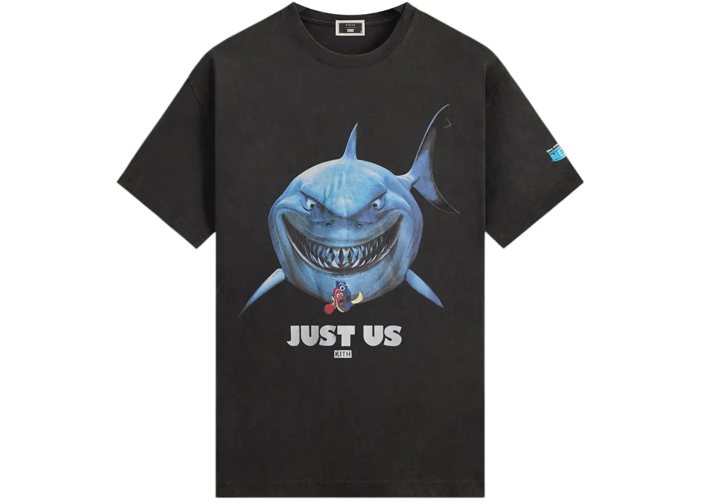 Kith x Disney Pixar Finding Nemo Poster Vintage Tee Black