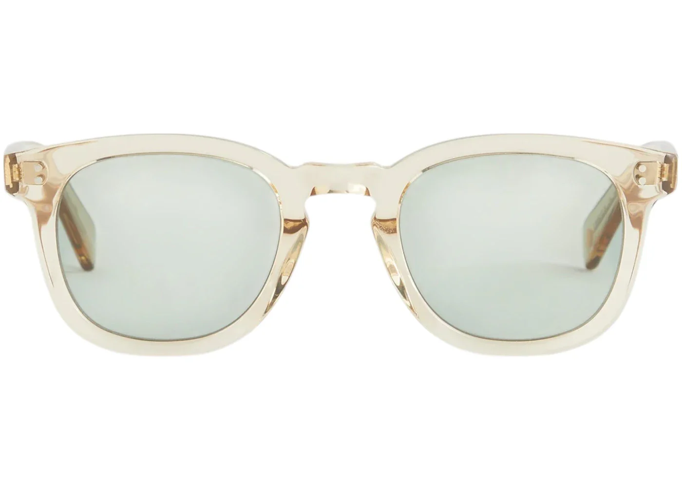 Kith x Garrett Leight Kinney II Sunglasses Champagne/Aqua