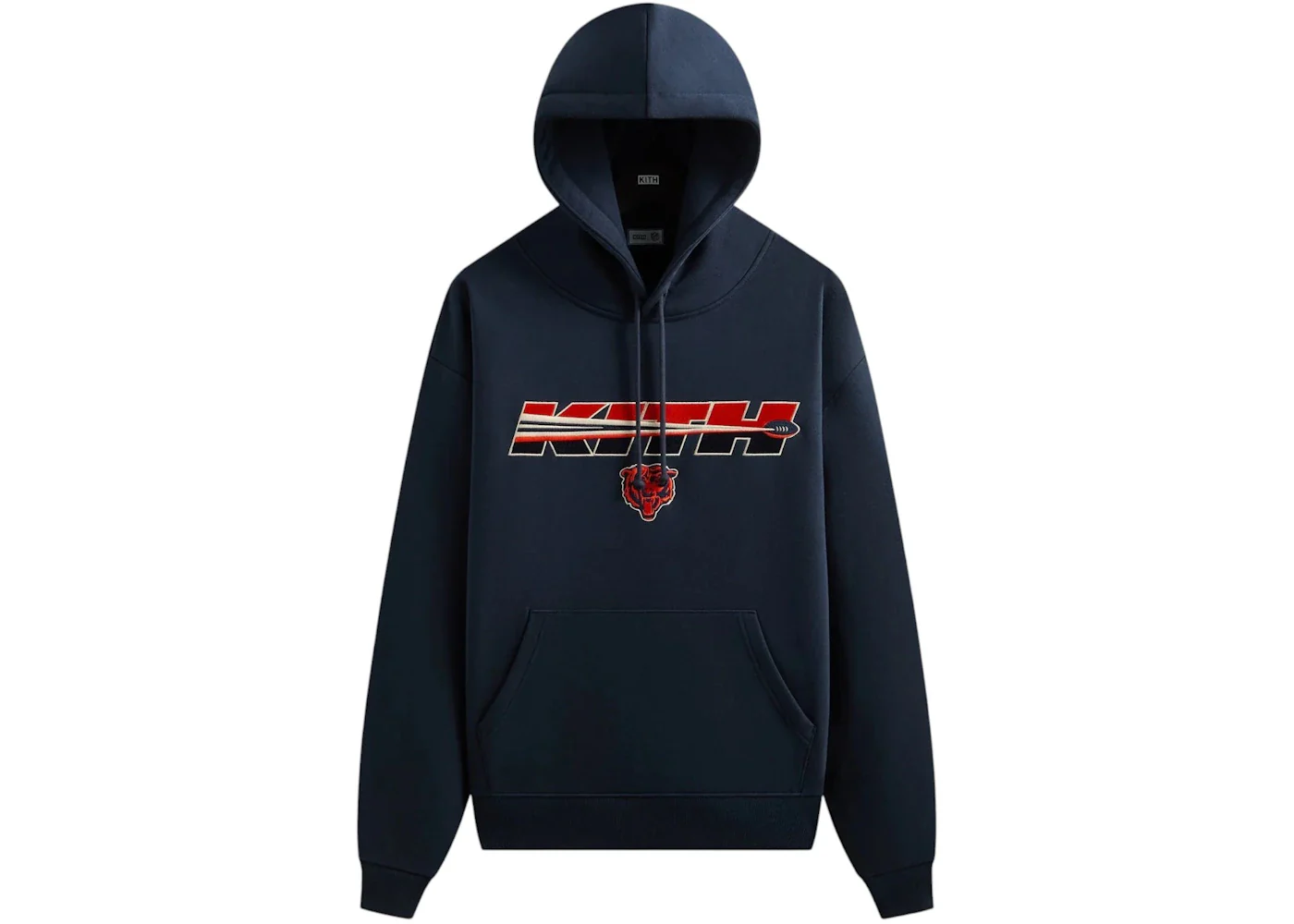 Kith x NFL Chicago Bears Vintage Nelson Hoodie Nocturnal