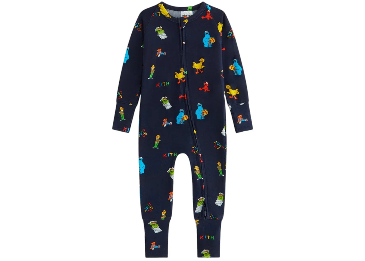 Kith x Sesame Street Baby Pajama Coverall Nocturnal