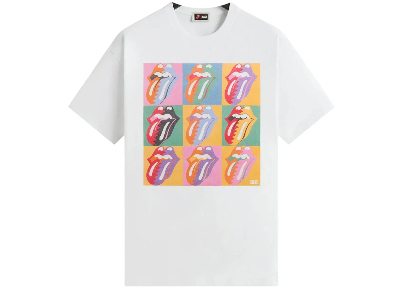 Kith x The Rolling Stones 1989 Tour Vintage Tee White