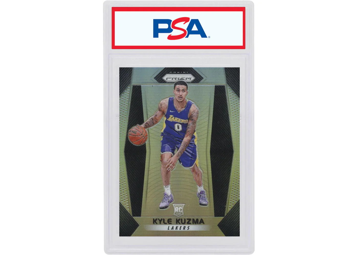 Kyle Kuzma 2017 Panini Prizm Rookie Silver #283 (PSA or BGS Graded)
