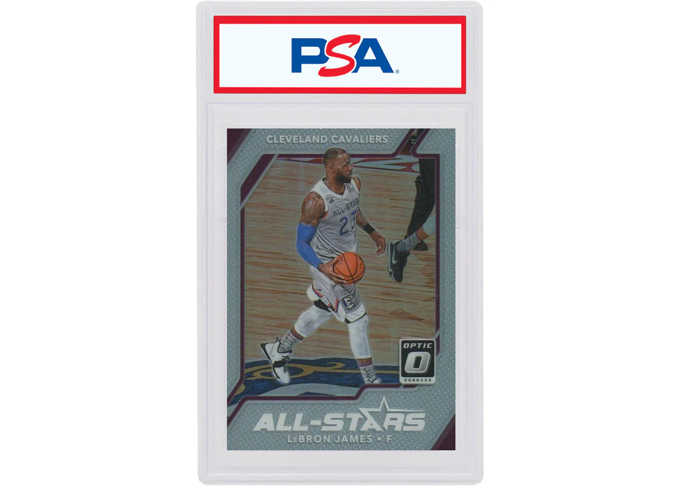 Lebron James 2017 Panini Donruss Optic Holo #15 (PSA or BGS Graded)
