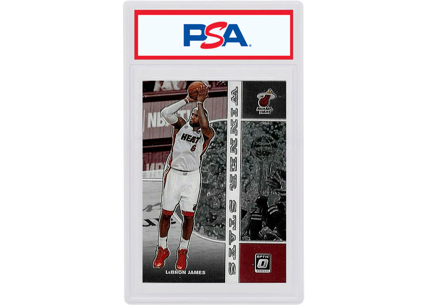 Lebron James 2019 Panini Donruss Optic Winner Stays #20 (PSA or BGS Graded)