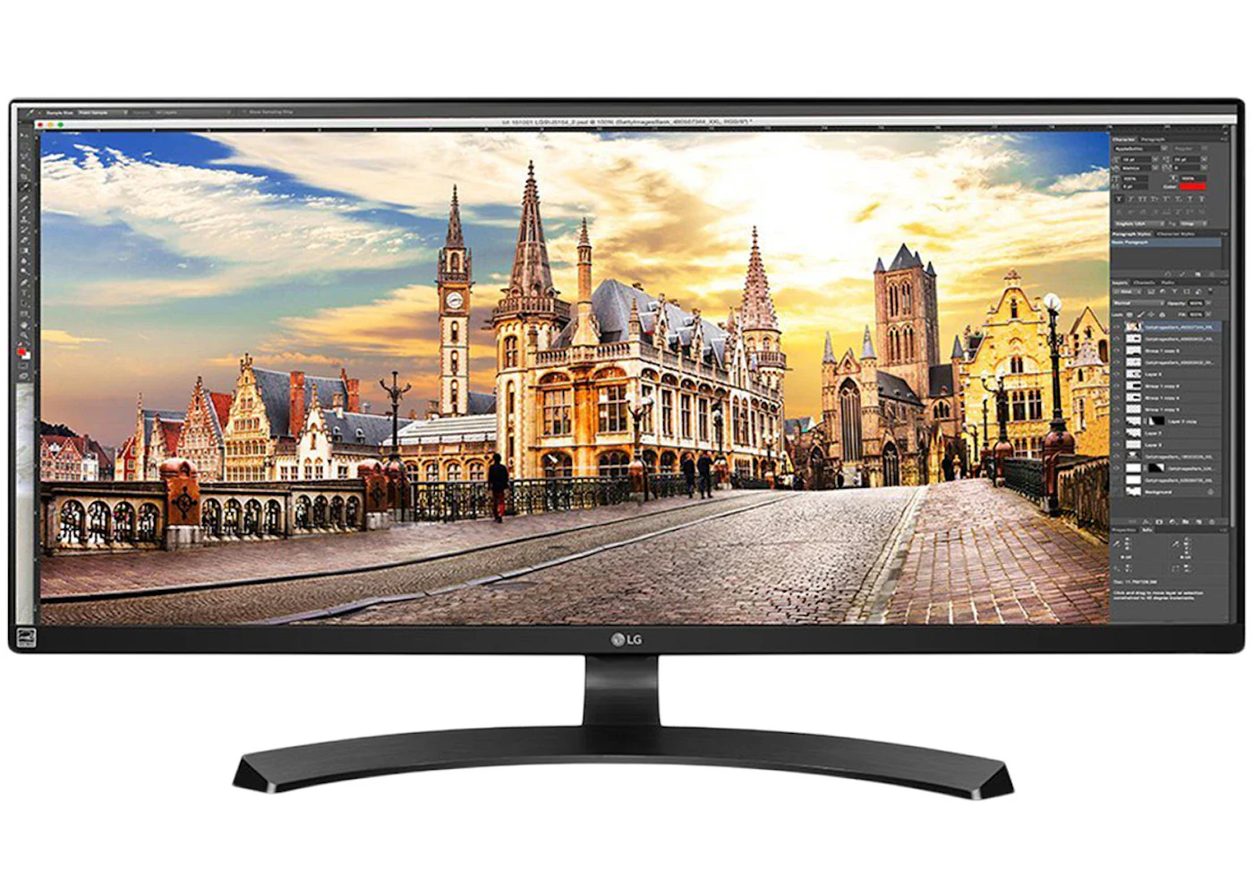 LG 34" 2560 x1080 UltraWide FreeSync Monitor 34UM68