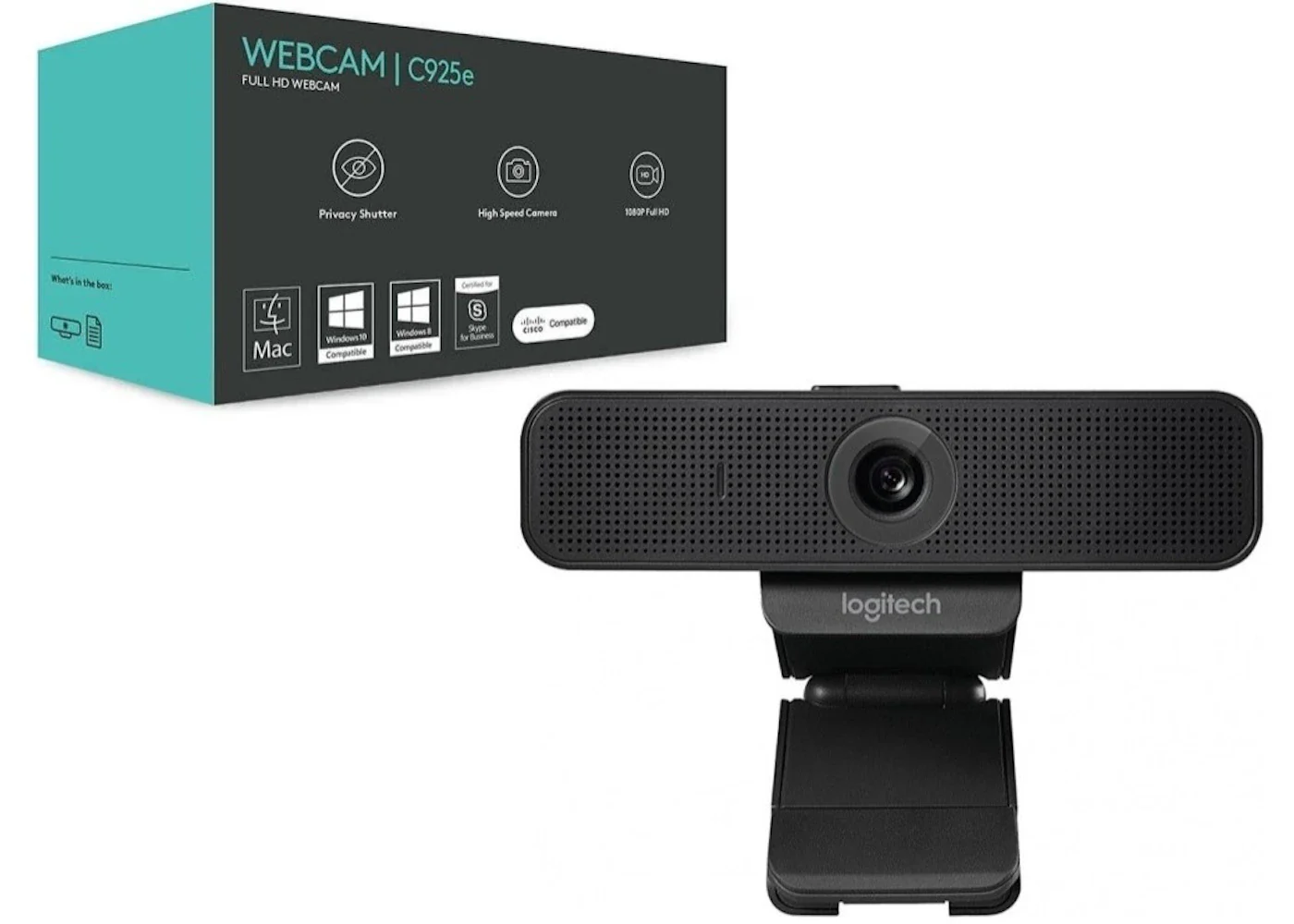 Logitech C925e Pro HD Webcam 960-001075 Black