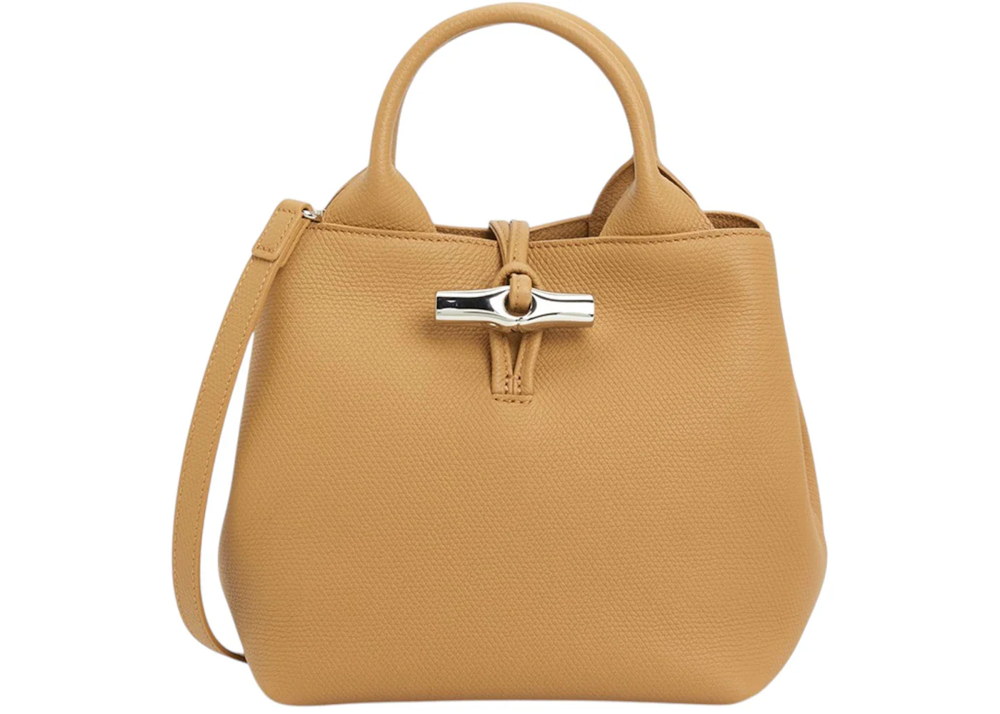 Longchamp Le Roseau S Tote Camel