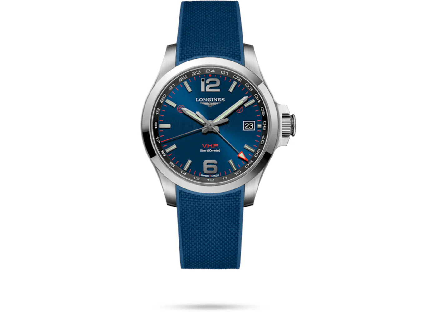 Longines Conquest V.H.P. GMT L3.718.4.96.9