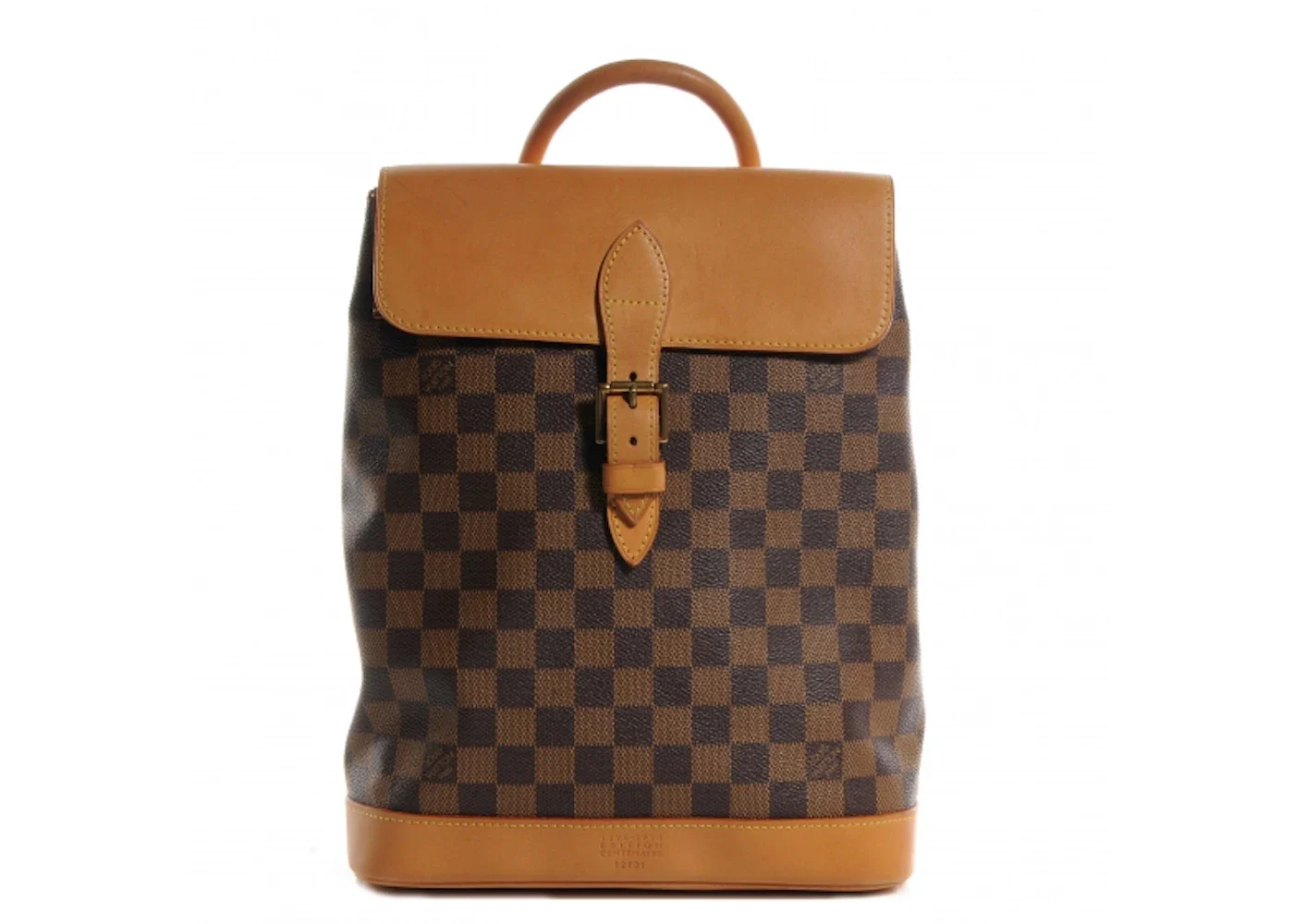 Louis Vuitton Centenaire Soho Backpack Damier Ebene Brown