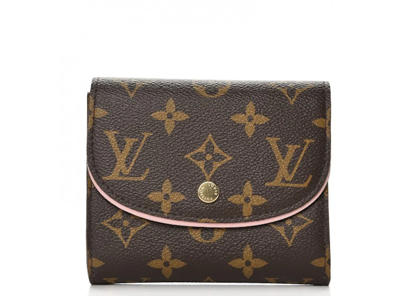 Louis Vuitton Compact Wallet Ariane Monogram Rose Ballerine