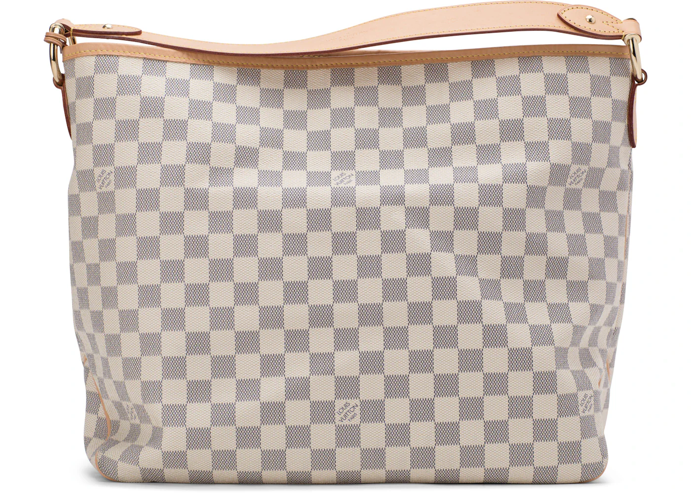 Louis Vuitton Delightful Damier Azur Rose Ballerine MM Ivorie/Grey