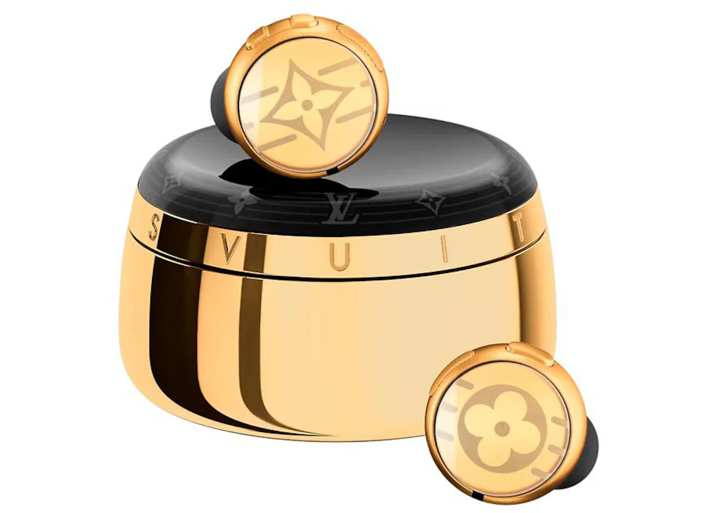 Louis Vuitton Horizon Light Up Earphones QAB220 Golden