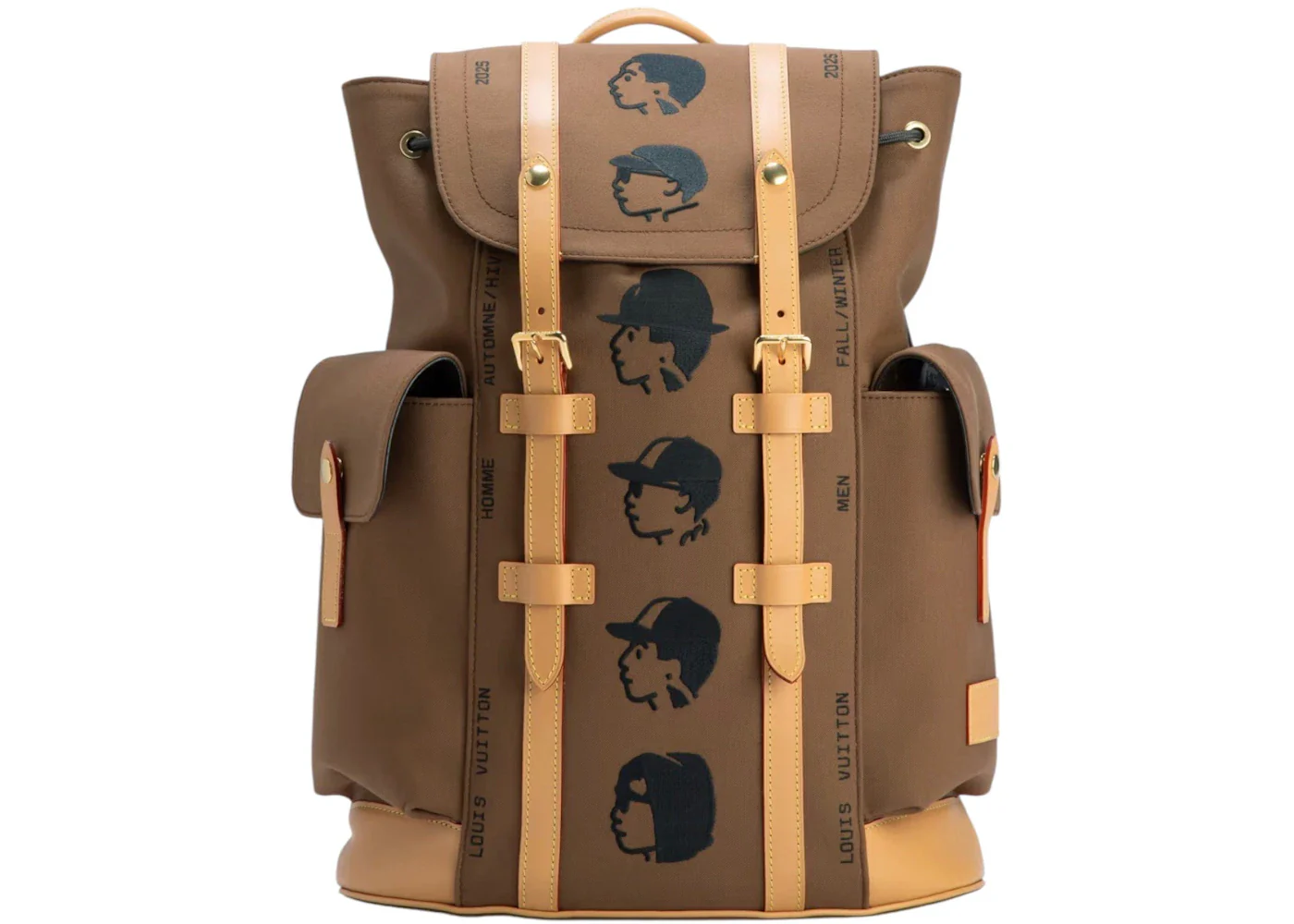 Louis Vuitton Pharrell x Nigo Christopher Backpack Brown