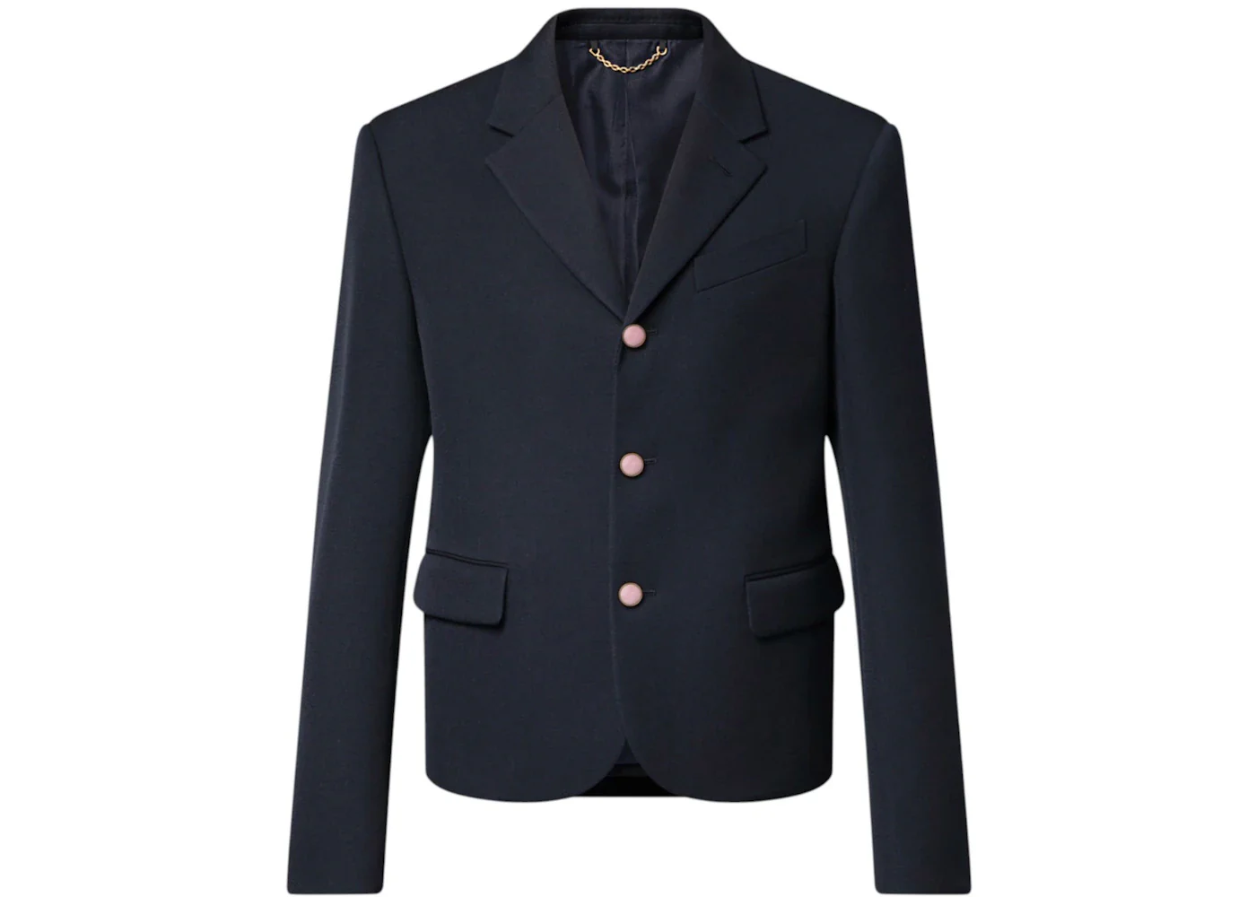 Louis Vuitton x Nigo Cropped Classic Single-Breasted Jacket Deep Navy