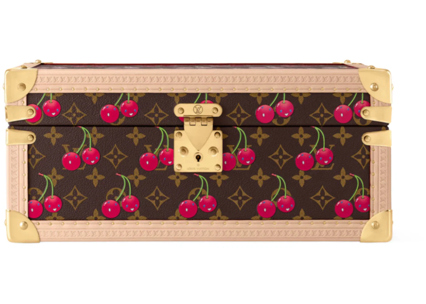 Louis Vuitton x Takashi Murakami Cherry Coffret Accessoires Brown Monogram