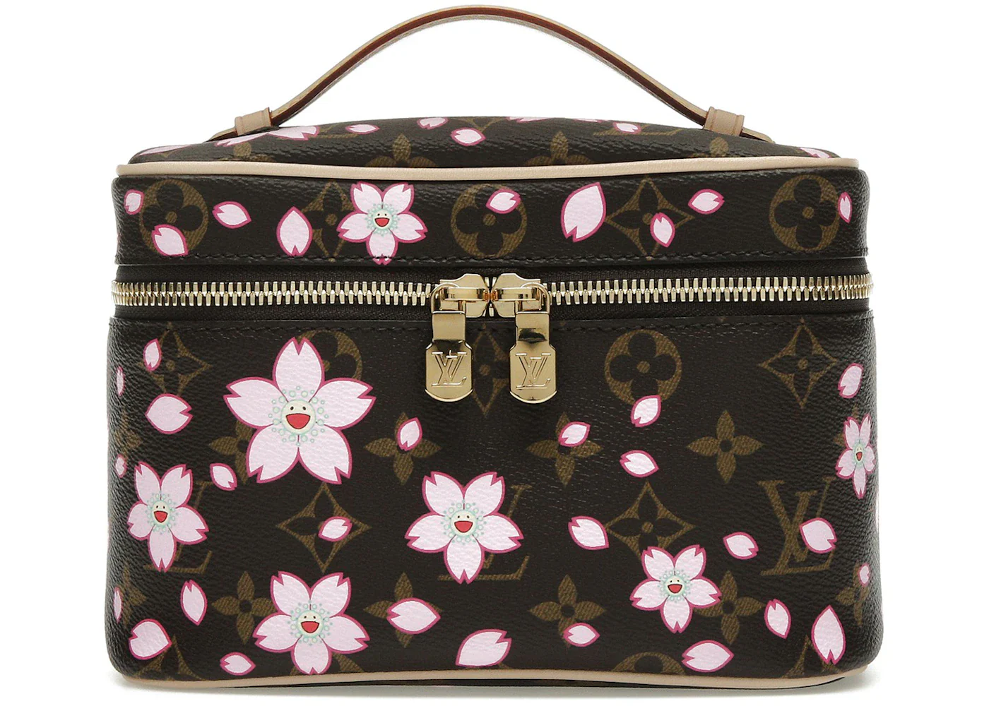 Louis Vuitton x Takashi Murakami Nice Mini Sakura Brown