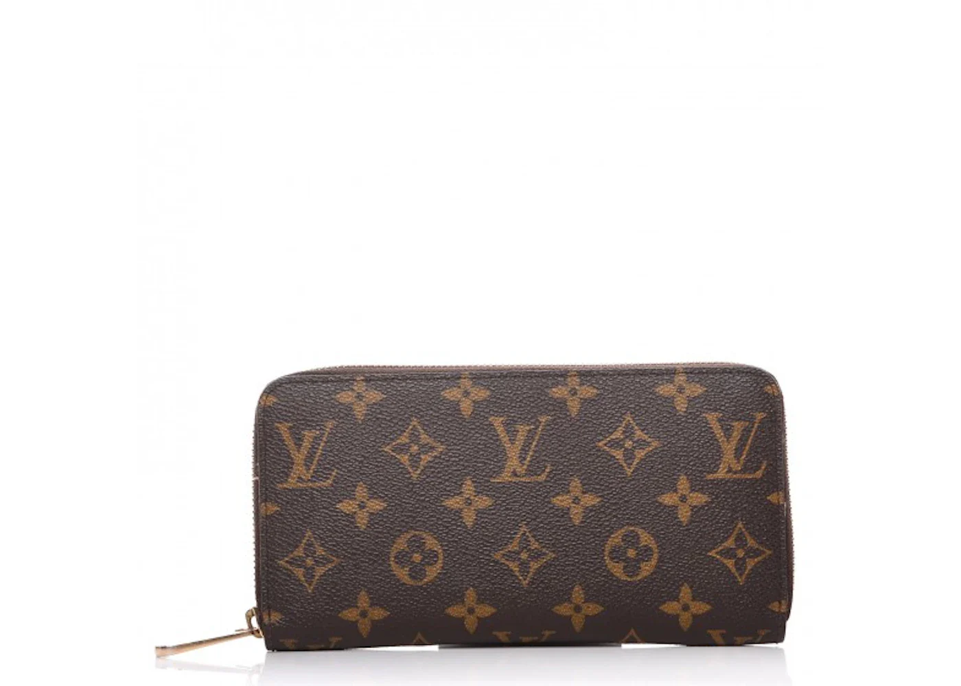 Louis Vuitton Zippy Wallet Monogram Coquelicot