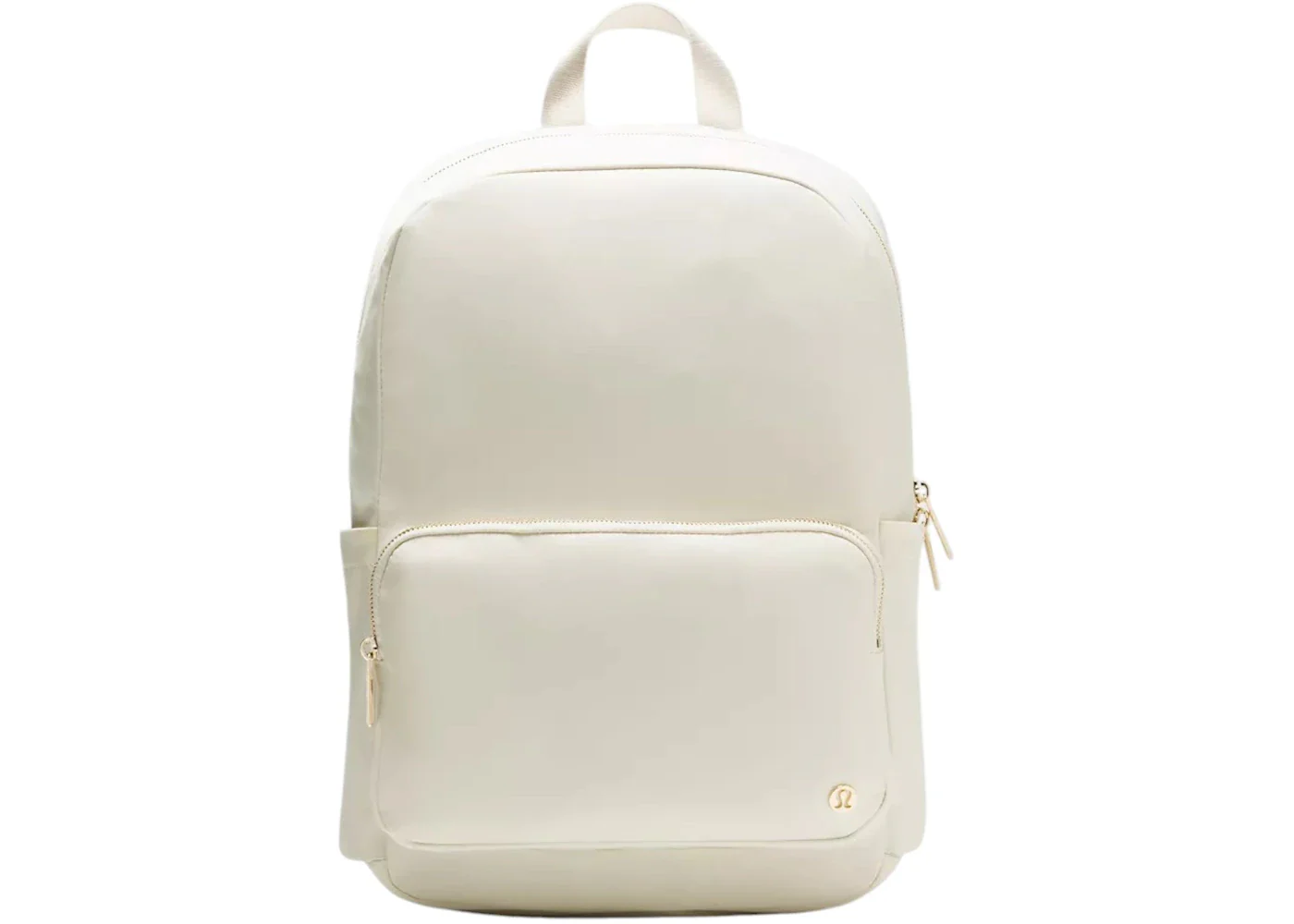 Lululemon Everywhere 22L Metal Hardware Backpack Light Ivory/Sheer Oak/Gold