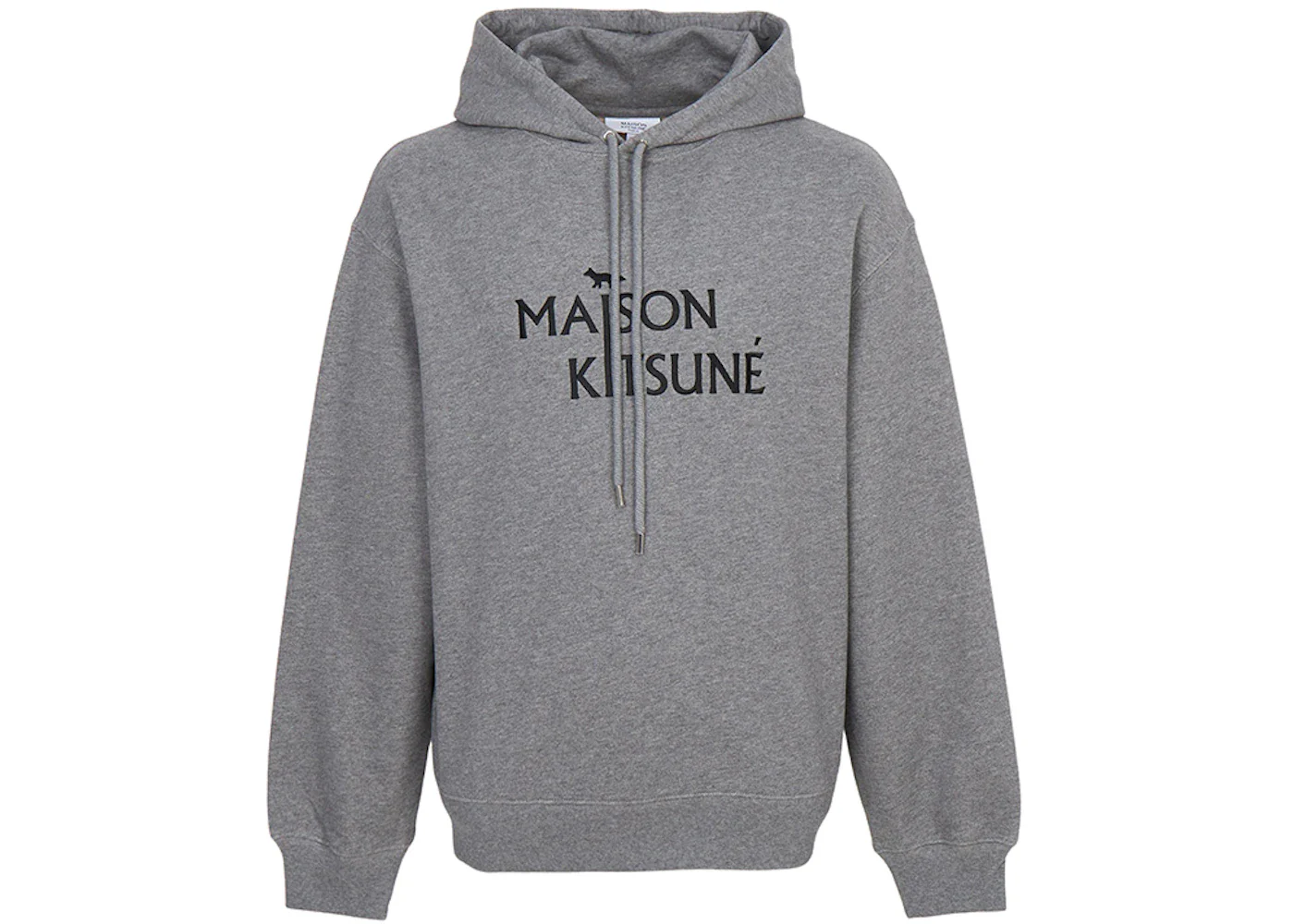 Maison Kitsune Pillar Hood Sweatshirt Gray